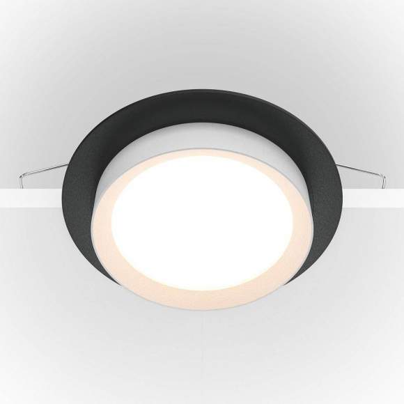 Встраиваемый светильник Maytoni Hoop DL086-GX53-RD-BW Встраиваемый светильник Maytoni Hoop DL086-GX53-RD-BW