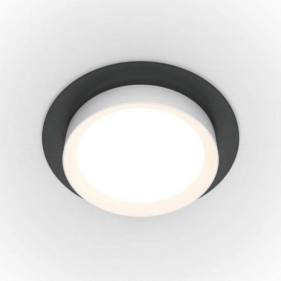 Встраиваемый светильник Maytoni Hoop DL086-GX53-RD-BW Встраиваемый светильник Maytoni Hoop DL086-GX53-RD-BW