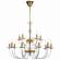 Подвесная люстра с хрусталем Glass Stilfort 1050/03/15P