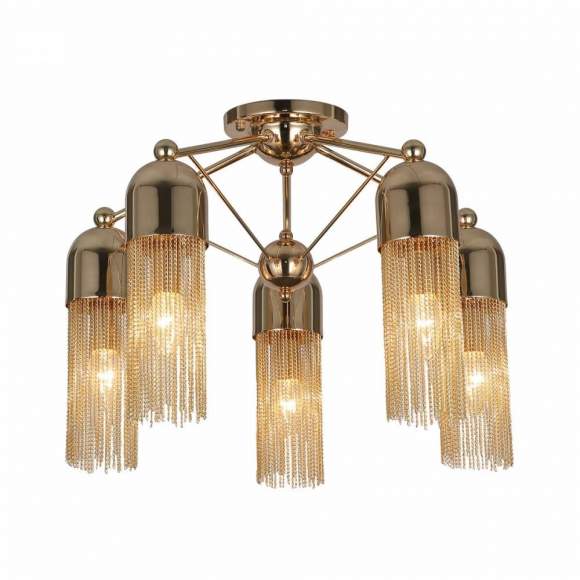 Потолочная люстра с лампочками Favourite Zaria 2739-5P+Lamps E14 Свеча