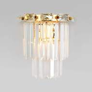 Настенный светильник Eurosvet 10130/1 золото/прозрачный хрусталь Strotskis (a060646) Настенный светильник Eurosvet 10130/1 золото/прозрачный хрусталь Strotskis (a060646)