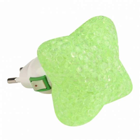 Ночник Uniel DTL-309-Звездочка/GREEN/1LED/0,1W (10335) Ночник Uniel DTL-309-Звездочка/GREEN/1LED/0,1W (10335)