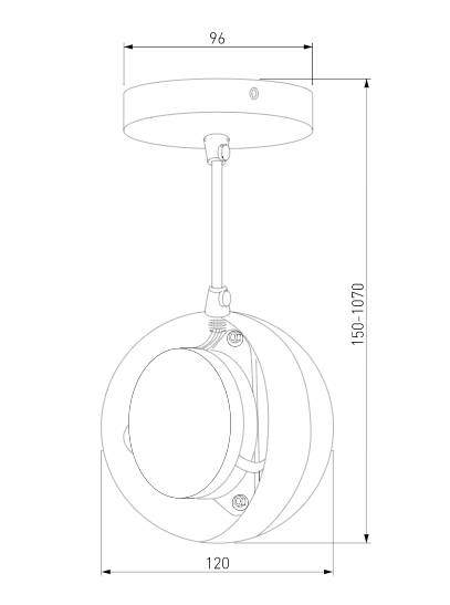 Подвесной светодиодный светильник Elektrostandard DLN050 GX53 белый/хром (a047808) Подвесной светодиодный светильник Elektrostandard DLN050 GX53 белый/хром (a047808)