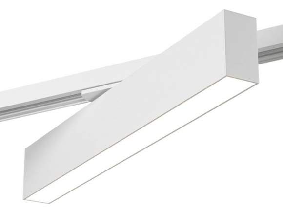 Однофазный LED светильник 10W 4000К для трека Denkirs DK6440-WH