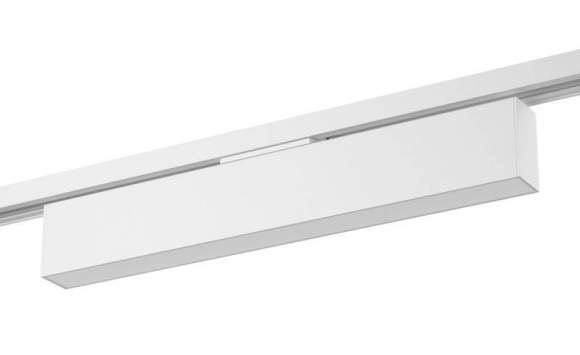 Однофазный LED светильник 10W 4000К для трека Denkirs DK6440-WH