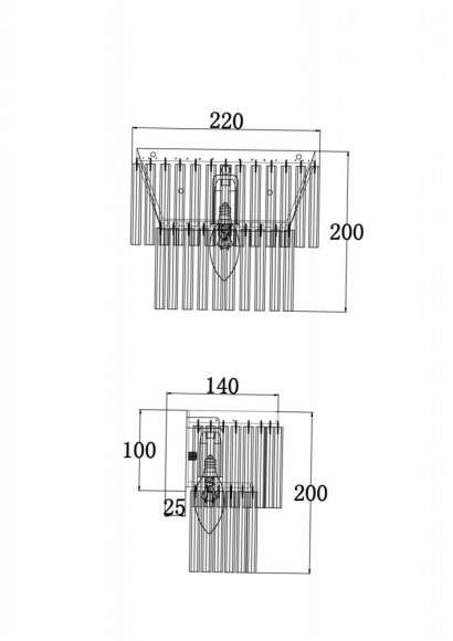 Бра Maytoni Colonne MOD093WL-01BS Бра Maytoni Colonne MOD093WL-01BS