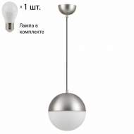 Подвесной светильник с лампочкой Odeon Light Pinga 4959/1A+Lamps E27 P45