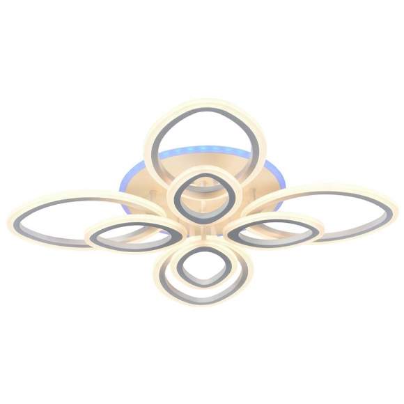 Светодиодная диммируемая люстра с ПДУ Profit Light 8055/4+4 WHT Светодиодная диммируемая люстра с ПДУ Profit Light 8055/4+4 WHT