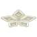Светодиодная диммируемая люстра с ПДУ Profit Light 8054/5 WHT 270W