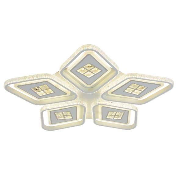 Светодиодная диммируемая люстра с ПДУ Profit Light 8054/5 WHT 270W Светодиодная диммируемая люстра с ПДУ Profit Light 8054/5 WHT 270W