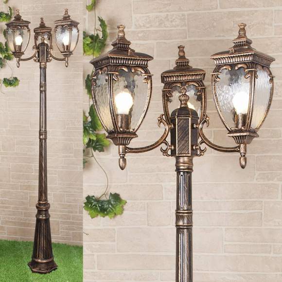 Andromeda F/3 (GLYF-8024F/3) черное золото Уличный фонарный столб Elektrostandard 4690389042713 (a028000) Andromeda F/3 (GLYF-8024F/3) черное золото Уличный фонарный столб Elektrostandard 4690389042713 (a028000)