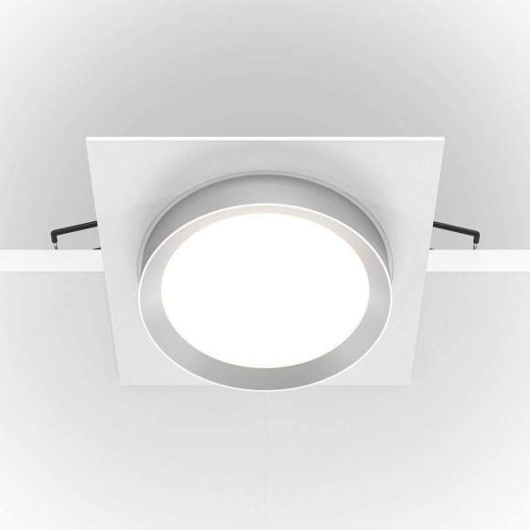 Встраиваемый светильник Maytoni Hoop DL086-GX53-SQ-WS Встраиваемый светильник Maytoni Hoop DL086-GX53-SQ-WS