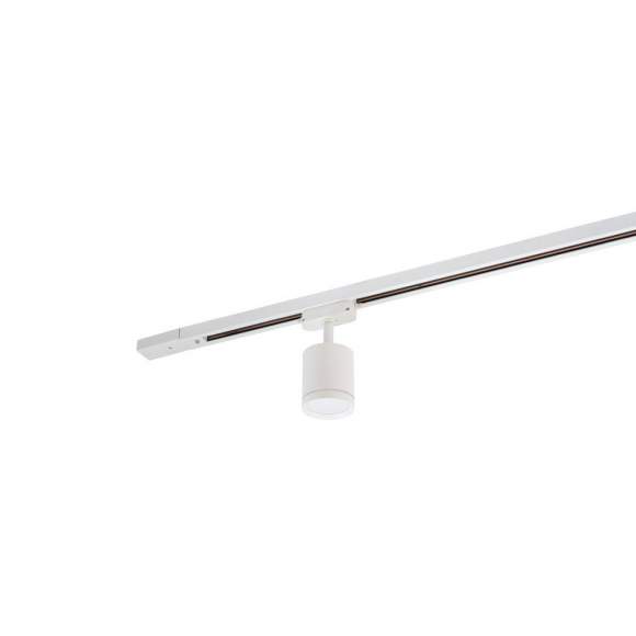 Однофазный LED светильник 9W 3000К для трека Denkirs DK6401-WH Однофазный LED светильник 9W 3000К для трека Denkirs DK6401-WH