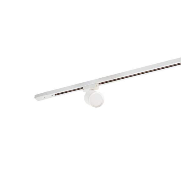 Однофазный LED светильник 9W 3000К для трека Denkirs DK6401-WH Однофазный LED светильник 9W 3000К для трека Denkirs DK6401-WH