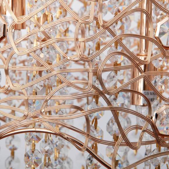 Потолочная люстра Abrasax X9118A/4 GO Потолочная люстра Abrasax X9118A/4 GO