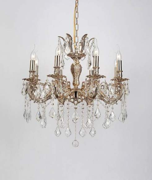 Barletta 122.8 Coffe Gold Подвесная люстра Lucia Tucci