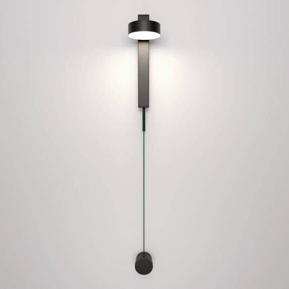 Настенный светодиодный диммируемый светильник Elektrostandard Orco LED 40112/LED черный (a057590)