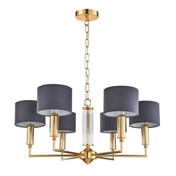 Подвесная люстра с лампочками Favourite Laciness 2609-6P+Lamps E14 Свеча