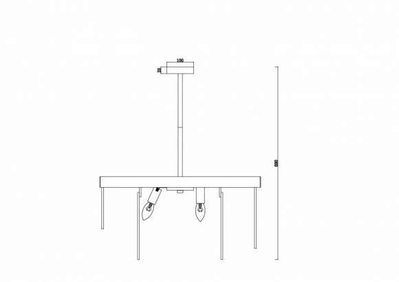 Люстра на штанге Freya Porto FR5104PL-08BS3