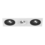 i536070607 Встраиваемый точечный светильник Intero 16 Triple Quadro Lightstar (комплект из 217536+217607+217606+217607)