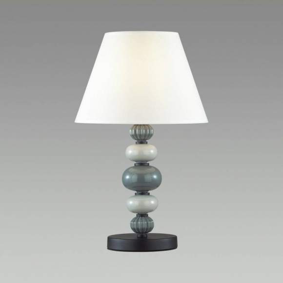 Настольная лампа Odeon Sochi с лампочкой 4896/1T+Lamps E27 Свеча Настольная лампа Odeon Sochi с лампочкой 4896/1T+Lamps E27 Свеча