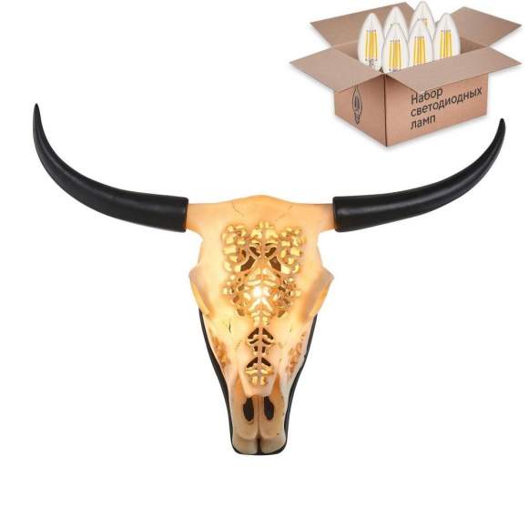 Настенный светильник Favourite Gignat с лампочкой 2613-1W+Lamps E14 Свеча