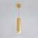Подвесной светодиодный светильник DLR023 12W 4200K золото матовый Elektrostandard (a047679)