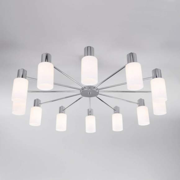 Потолочная люстра ЕВРОСВЕТ Vegga 70160/12 хром (a057112) Потолочная люстра ЕВРОСВЕТ Vegga 70160/12 хром (a057112)