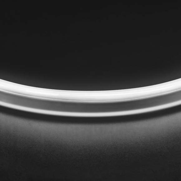1м. Неоновая лента белого цвета 4000К, 9,6W, 220V, 120LED/m, IP65 Neoled Lightstar 430104