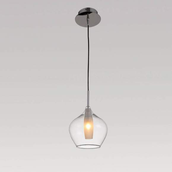 803041 Подвес Lightstar Pentola ХРОМ/ПРОЗРАЧНЫЙ