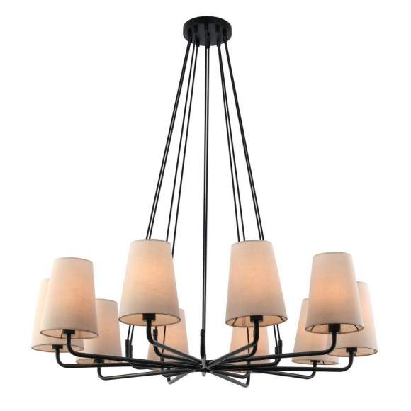 Подвесная люстра с лампочками Favourite Pfefferling 2364-10P+Lamps E14 Свеча