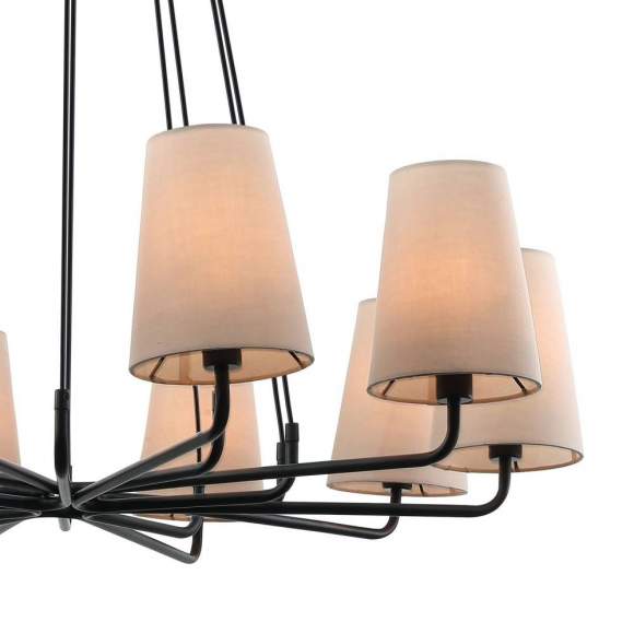 Подвесная люстра с лампочками Favourite Pfefferling 2364-10P+Lamps E14 Свеча