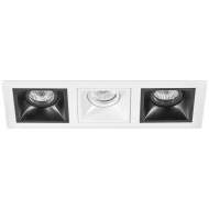 D536070607 Встраиваемый точечный светильник Domino Quadro Lightstar (комплект из 214536+214507+214506+214507)