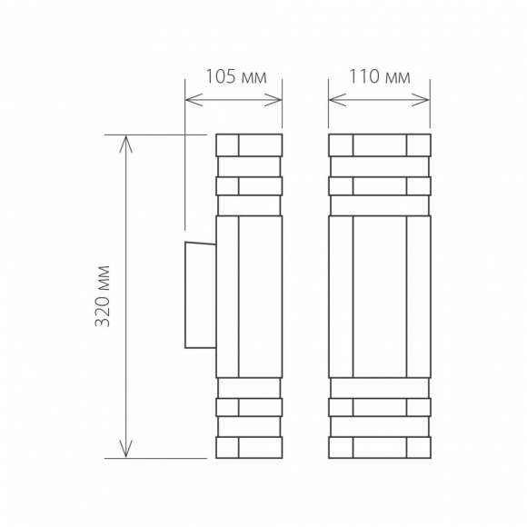 1443 Уличный настенный светильник Elektrostandard Techno 4690389067709 (a032626) 1443 Уличный настенный светильник Elektrostandard Techno 4690389067709 (a032626)