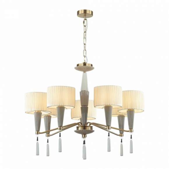 Подвесная люстра Odeon Latte с лампочками 5403/7+Lamps E14 Свеча