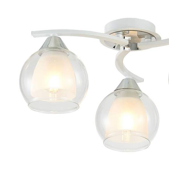 Люстра потолочная Citilux Кристи CL152130 Белый+Хром