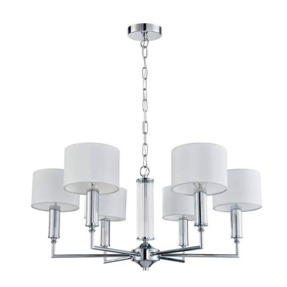 Подвесная люстра с лампочками Favourite Laciness 2607-6P+Lamps E14 Свеча
