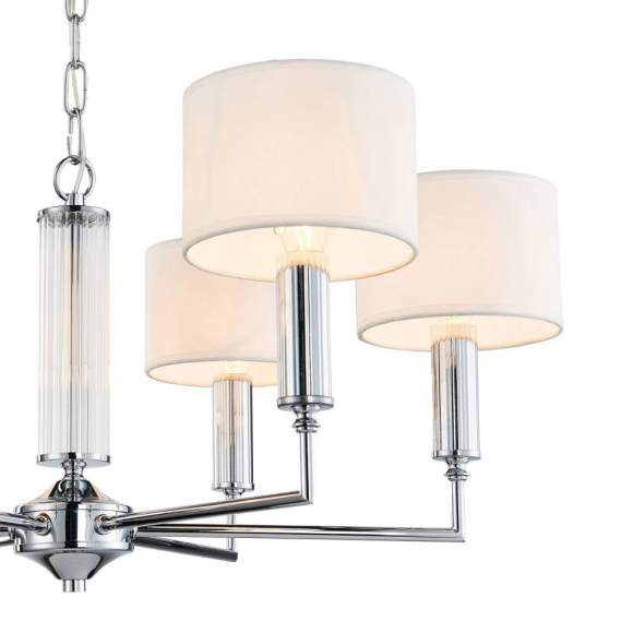 Подвесная люстра с лампочками Favourite Laciness 2607-6P+Lamps E14 Свеча
