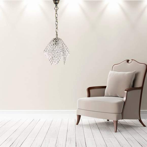 Roma E 1.3.P1 N Подвесной светильник хрустальный Arti Lampadari Roma Roma E 1.3.P1 N Подвесной светильник хрустальный Arti Lampadari Roma