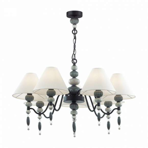 Подвесная люстра Odeon Sochi с лампочками 4896/7+Lamps E14 Свеча