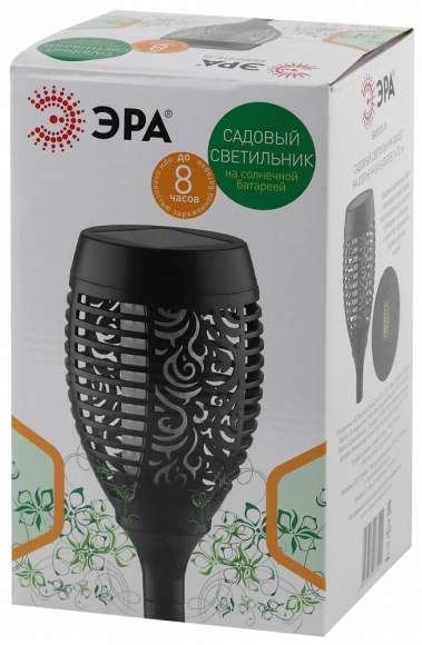 Садовый светильник Факел на солнечной батарее Эра ERASF012-35 (Б0044243) Садовый светильник Факел на солнечной батарее Эра ERASF012-35 (Б0044243)