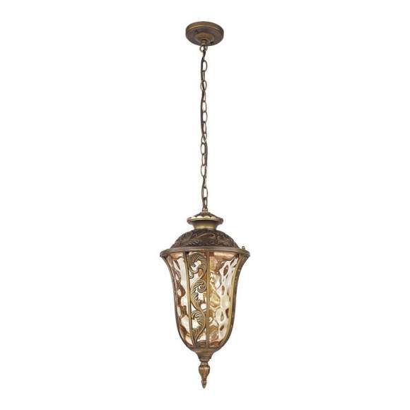 Уличный подвесной светильник с лампочкой  Favourite Luxus 1495-1P+Lamps А60