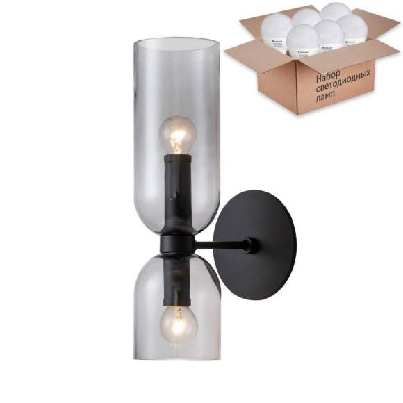 Бра с лампочкой Favourite Amusing 2877-1W+Lamps E14 P45 Бра с лампочкой Favourite Amusing 2877-1W+Lamps E14 P45