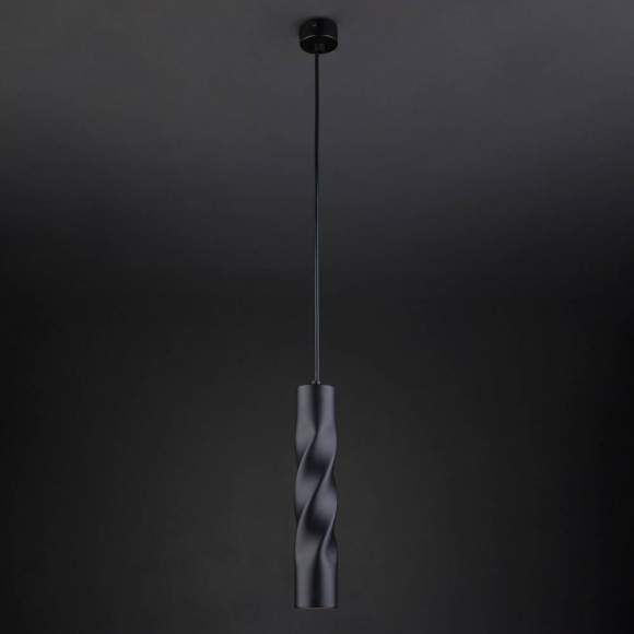 50136/1 LED черный Светодиодный подвесной светильник ЕВРОСВЕТ Scroll