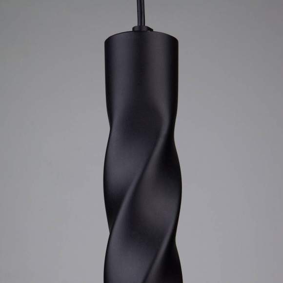 50136/1 LED черный Светодиодный подвесной светильник ЕВРОСВЕТ Scroll