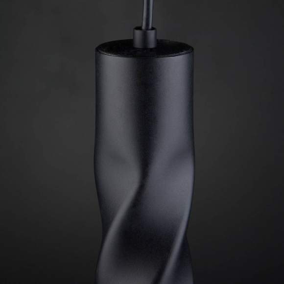 50136/1 LED черный Светодиодный подвесной светильник ЕВРОСВЕТ Scroll