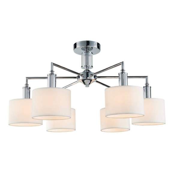Потолочная люстра с лампочками Favourite Laciness 2611-6P+Lamps E14 Свеча Потолочная люстра с лампочками Favourite Laciness 2611-6P+Lamps E14 Свеча