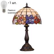 Настольный светильник с лампочкой Velante 813-804-01+Lamps E27 P45