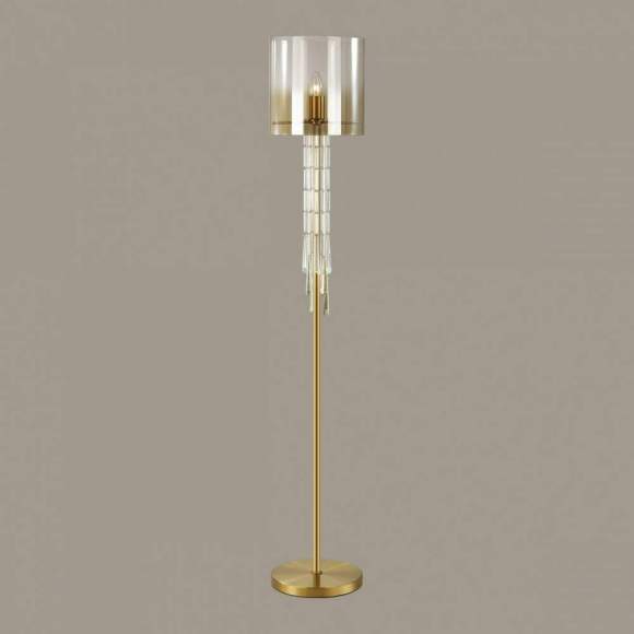 Торшер Odeon Nicole с лампочкой 4886/1F+Lamps E27 Свеча