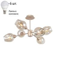 Люстра на штанге F-Promo Tilda с лампочками 2658-6U+Lamps E14 P45